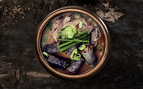 얼큰순대국