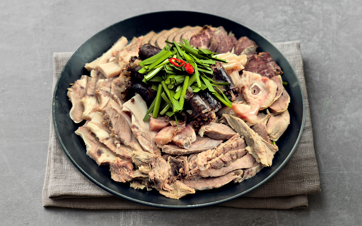 모둠수육