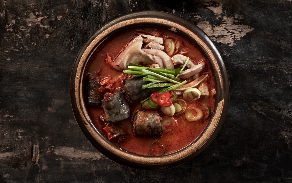 얼큰순대국